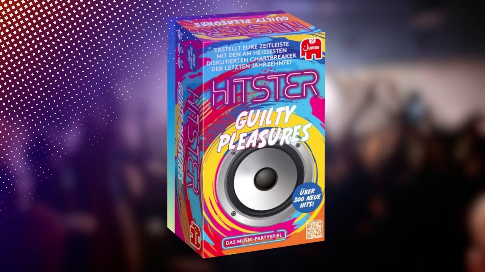 Wer sich mit Musik auskennt, hat auch mit Hitster Guilty Pleasures gute Chancen auf den Sieg.