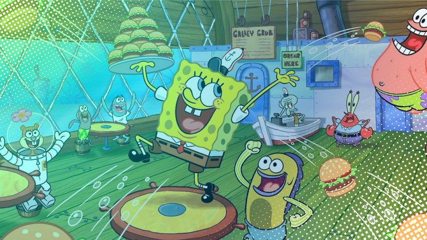 SpongeBob Schwammkopf in der Krossen Krabbe