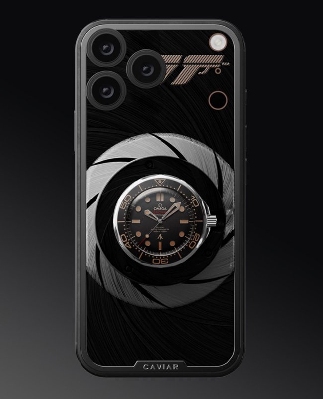 Bond-Version des iPhone 17 Pro von Caviar.