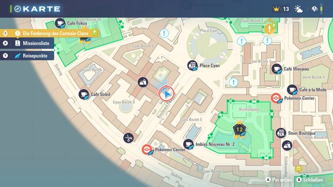 Standort von Nebenmission 101.