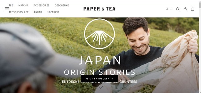 Startseite Paper & Tea