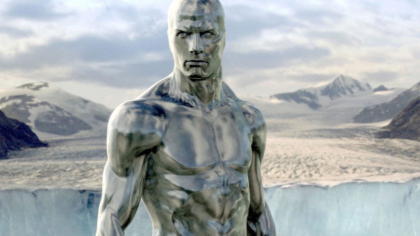 2007 hatte der Silver Surfer seinen ersten Kinoauftritt.