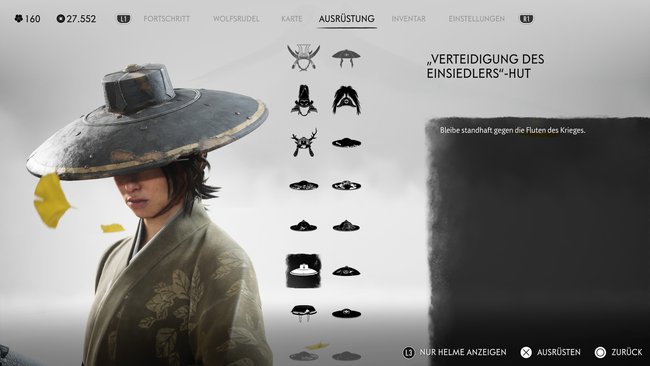 "Verteidigung des Einsiedlers"-Hut