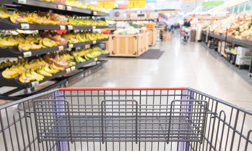 Große Einkaufswagen = größerer Einkauf