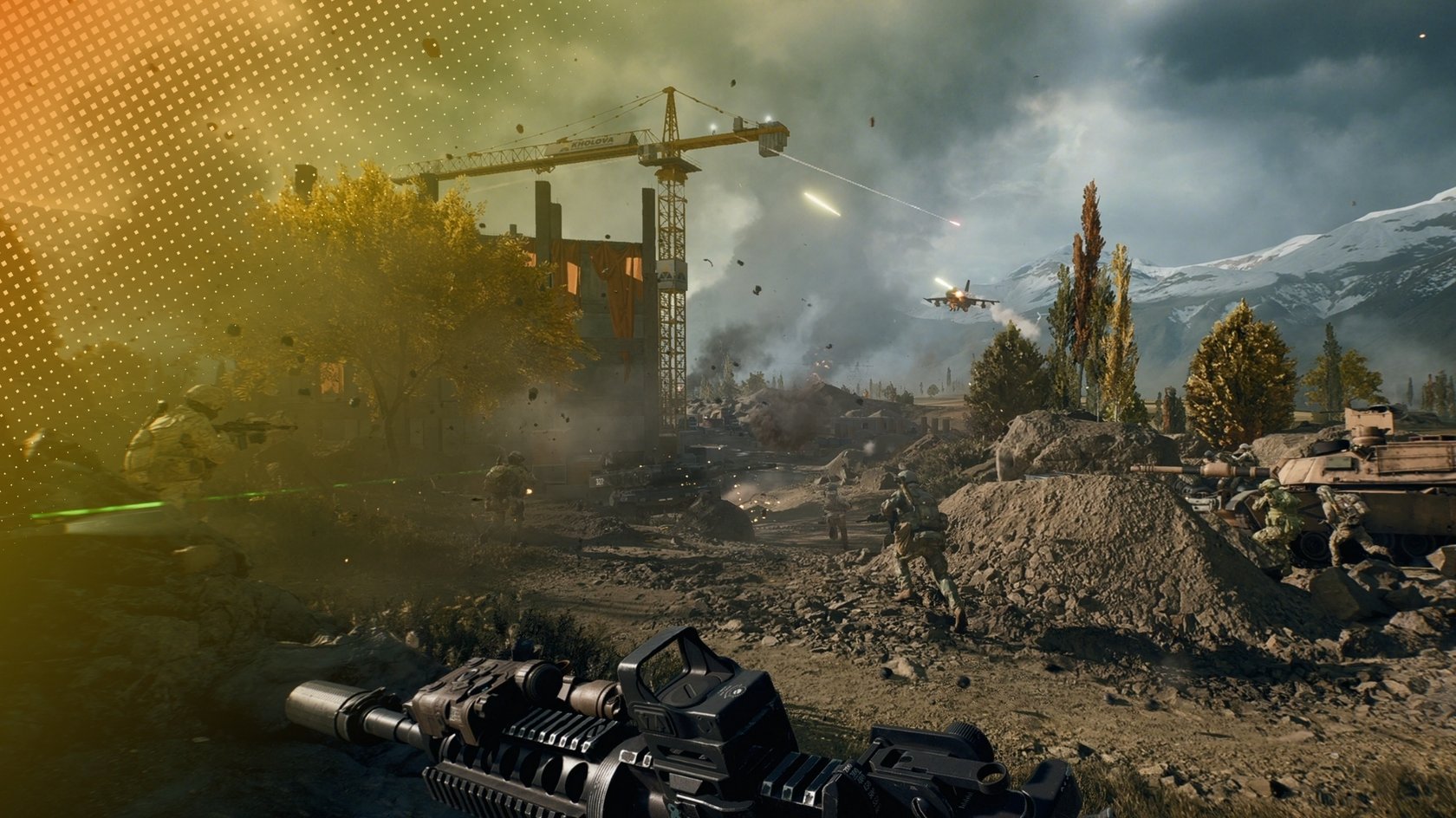 Das Bild zeigt eine Spielszene aus Battlefield 6.