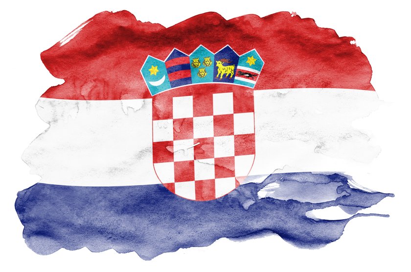 Kroatische Flagge