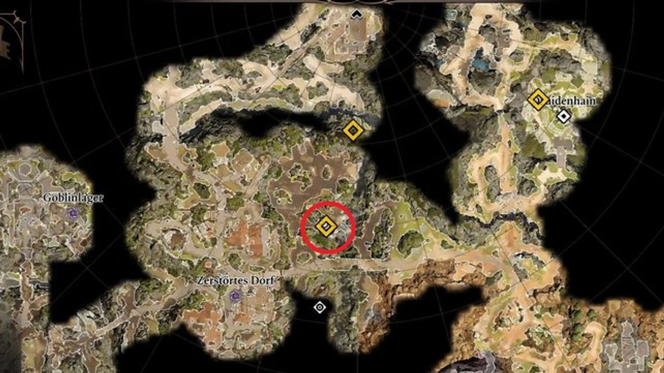 Baldur’s Gate 3 Eulenbärennest So ihr die vergoldete Truhe