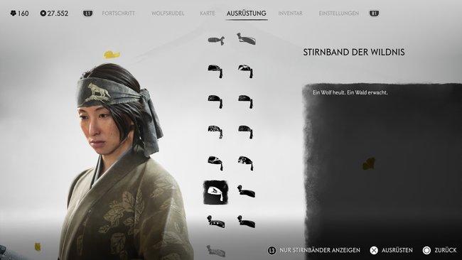 Stirnband der Wildnis