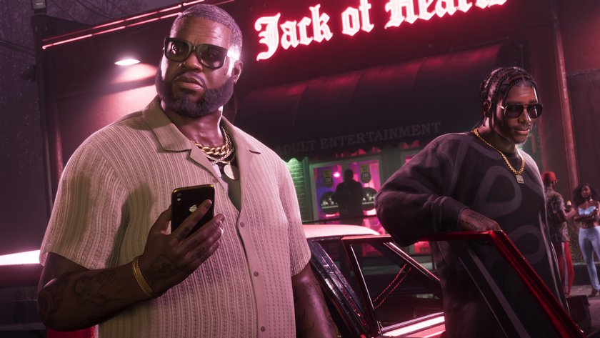 Boobie Ike aus GTA 6 vor einem Club