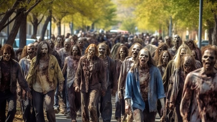 Wie sicher ist man während einer Zombie-Apokalypse?