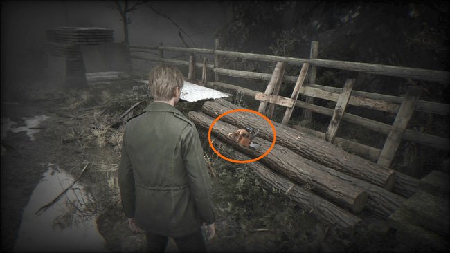 silent hill 2 remake fundort der kettensäge