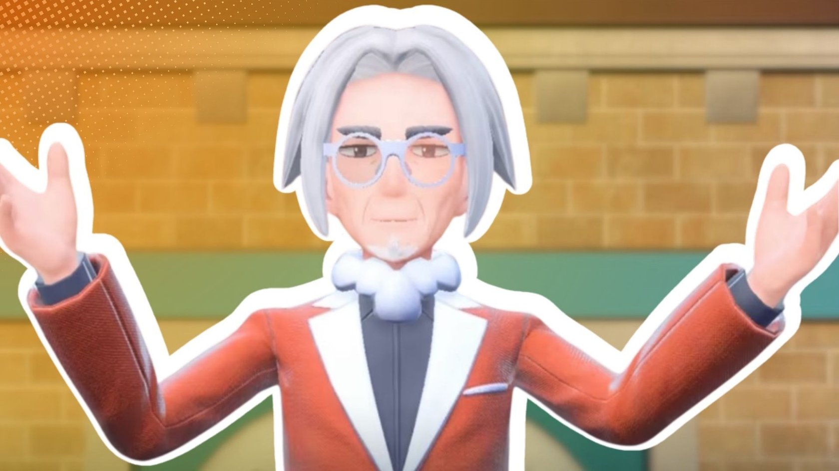 Der Direktor aus Pokémon Karmesin & Purpur.