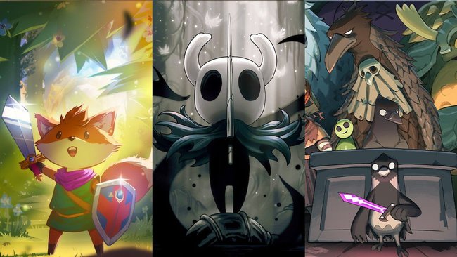 Tunic, Hollow Knight und Death's Door