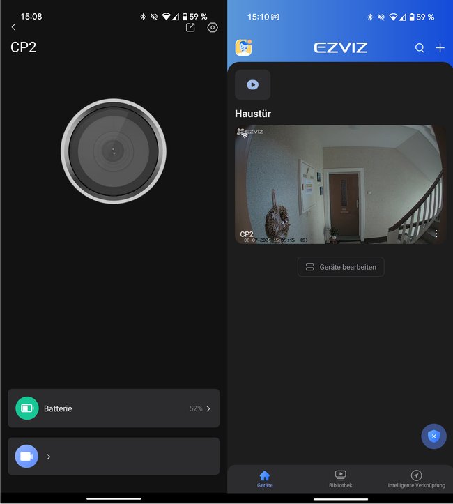 EZVIZ CP2 GIGA App