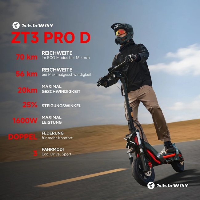 Segway ZT3 Pro Funktionen