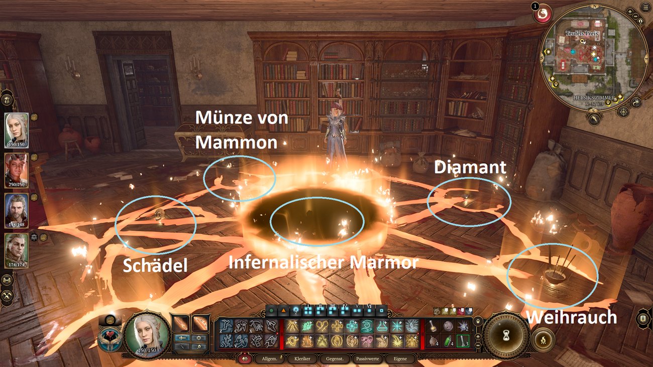 Baldur’s Gate 3 Haus der Hoffnung und orphischen Hammer finden