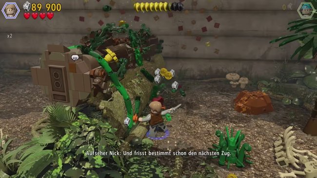 Das Indominus-Gehege in LEGO Jurassic World.