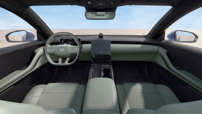 Der Innenraum des neuen Nio ET5. Der Innenraum des neuen Nio ET5.
