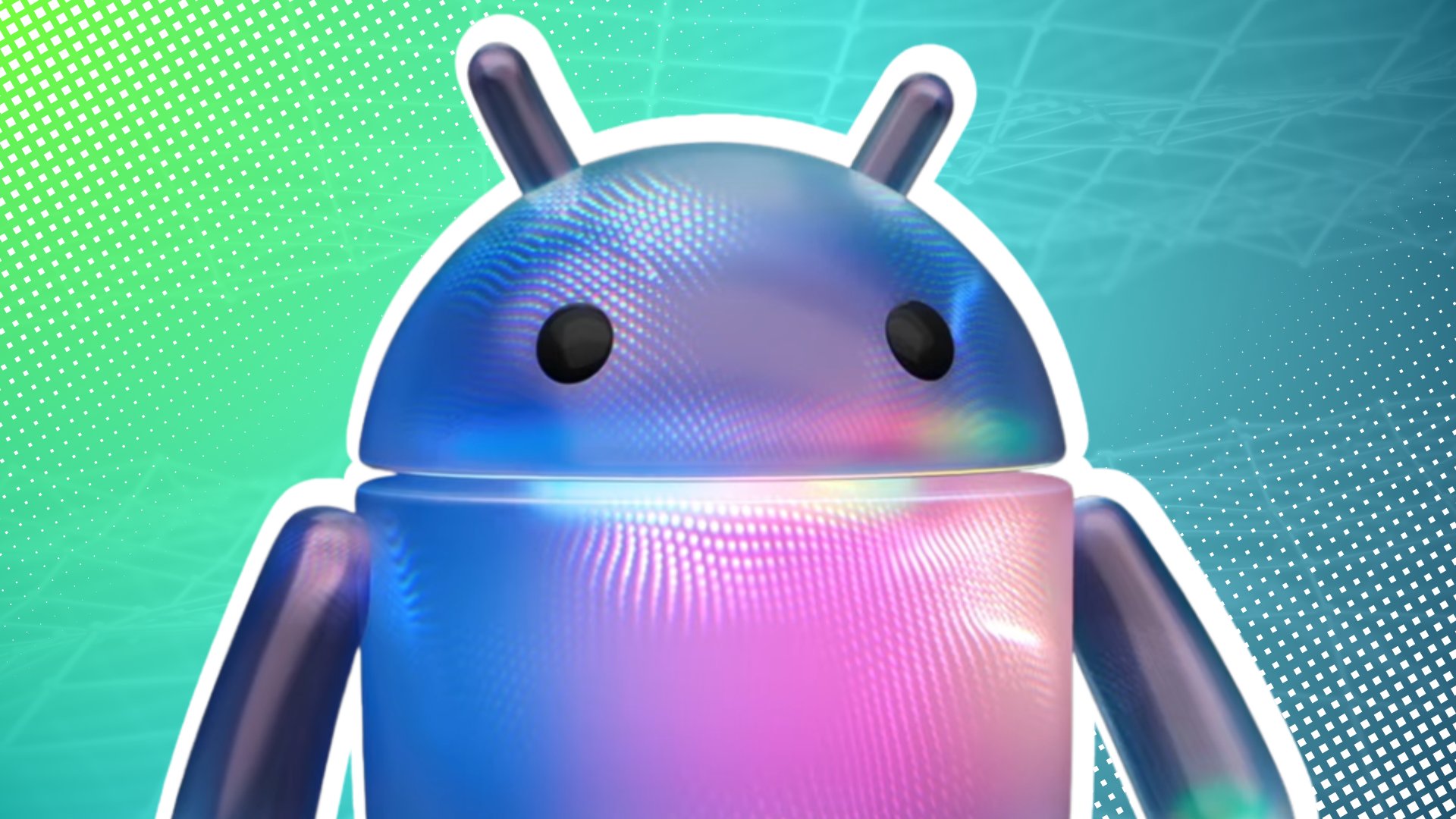 Изображение демонстрирует интерфейс Android 17 с опциями настройки цвета