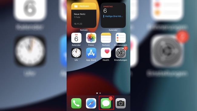 Apple iPhone Homescreen iOS