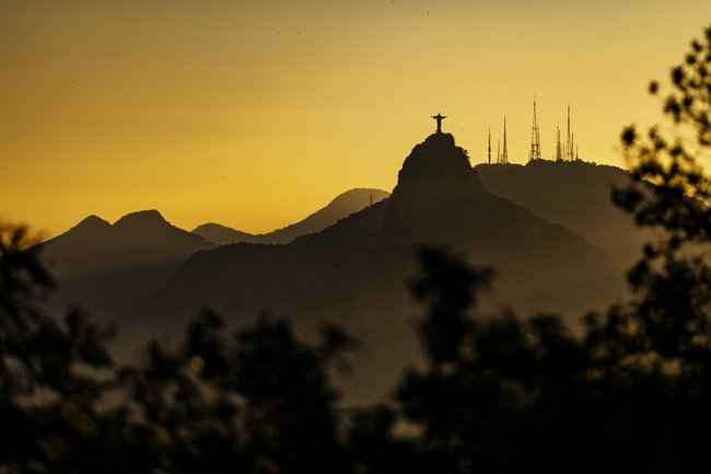 Die Christusstatue in Brasilien