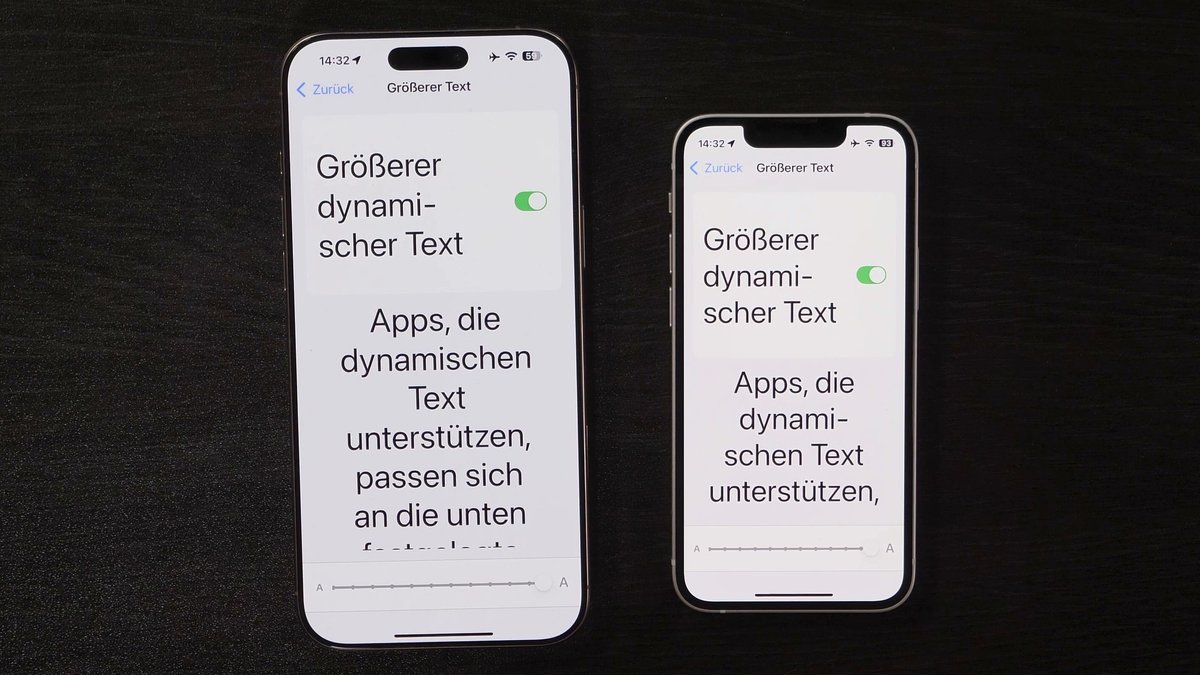 Kleines vs. großes Handy: Displays im Vergleich