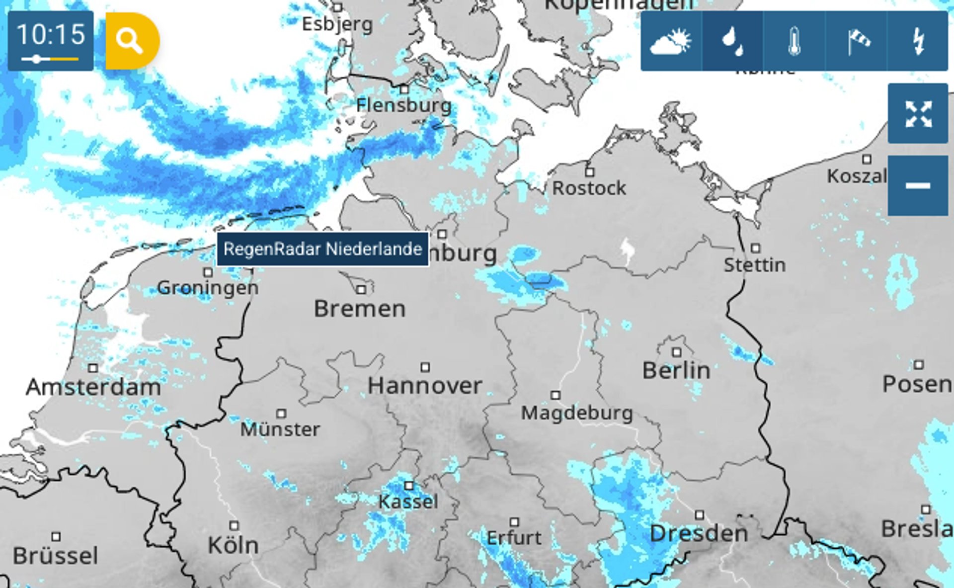 RegenRadar Deutschland