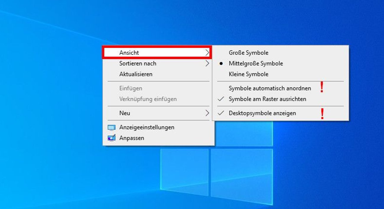 Wenn Ich W Drücke öffnet Sich Der Arbeitsplatz www.giga.de