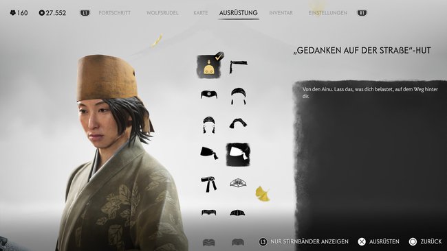 "Gedanken auf der Straße"-Hut