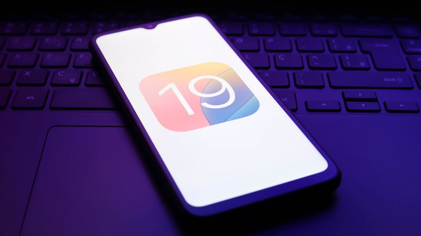 Ein mögliches Logo für iOS 19.