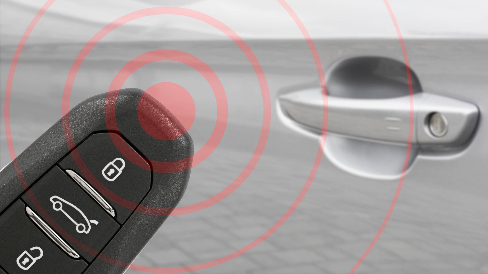 Das Keyless-System birgt die Gefahr vor Autodiebstahl. 