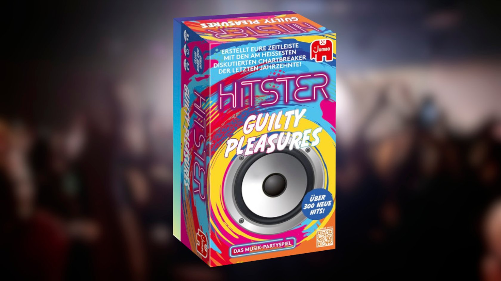 Wer sich mit Musik auskennt, hat auch mit Hitster Guilty Pleasures gute Chancen auf den Sieg.