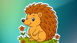 Bilder zum Ausmalen: Igel und andere Herbstmotive von ChatGPT