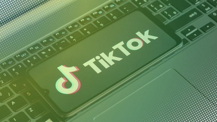 TikTok App auf Smartphone