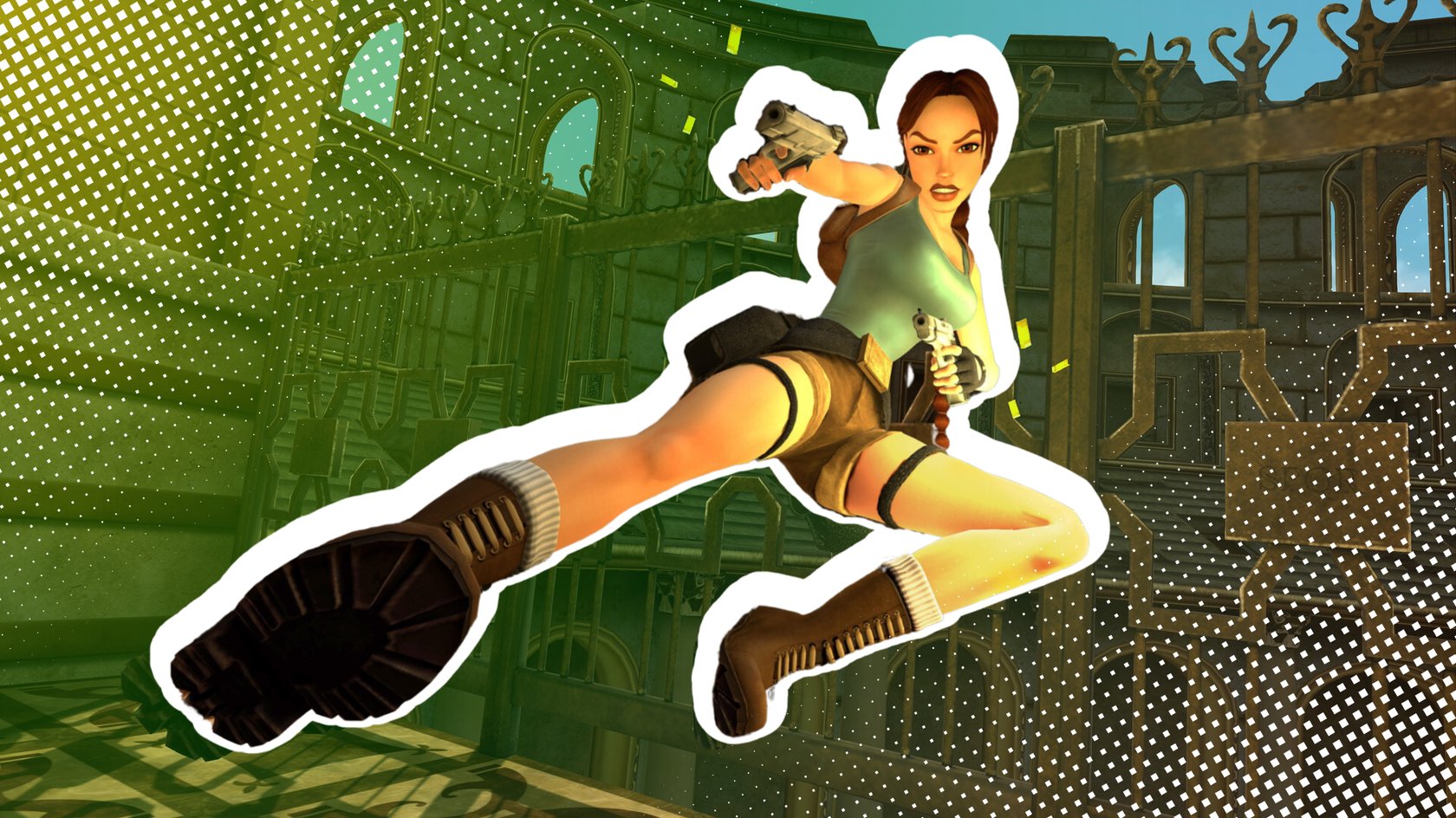 Szene aus der Tomb Raider Remaster Trilogie.