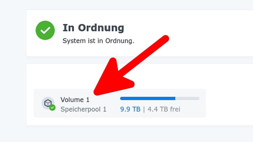 Was bedeuten „Speicherpool“ und „Volume“?