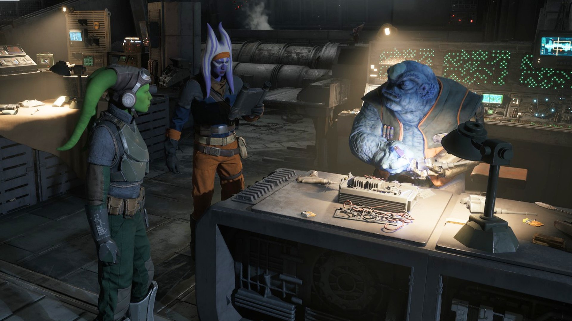 Crew from Star Wars Zero Company