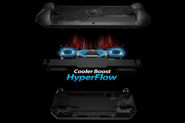 Die MSI-exklusive HyperFlow-Kühlung soll Überhitzungen vorbeugen.
