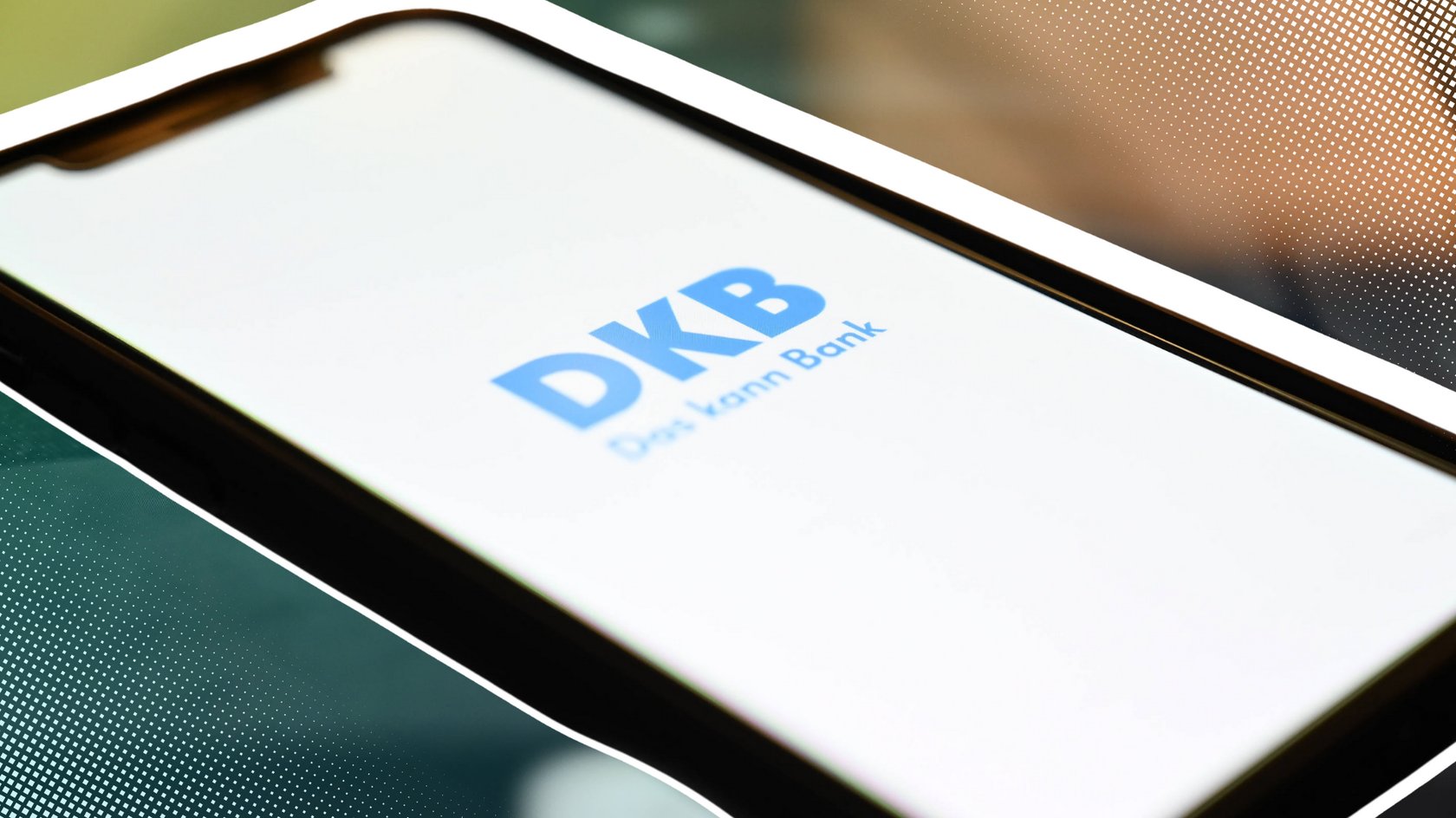 DKB-App auf einem Smartphone