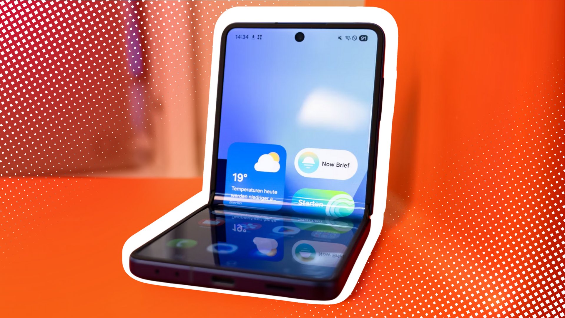 #Samsungs Klapp-Handy ist streng im Nehmen