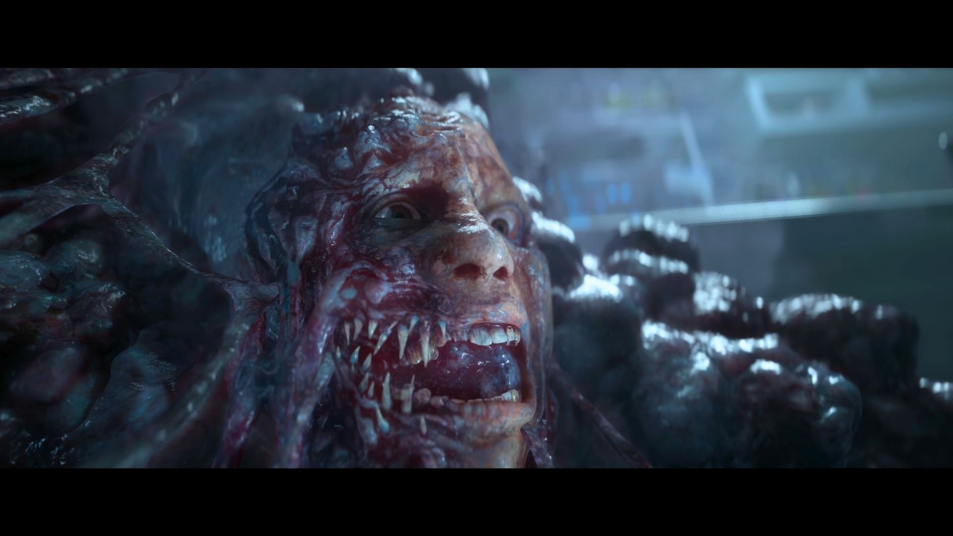 In the horror ending, everything is consumed by the growth.