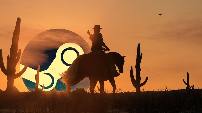 John Marston reitet in den Sonnenuntergang