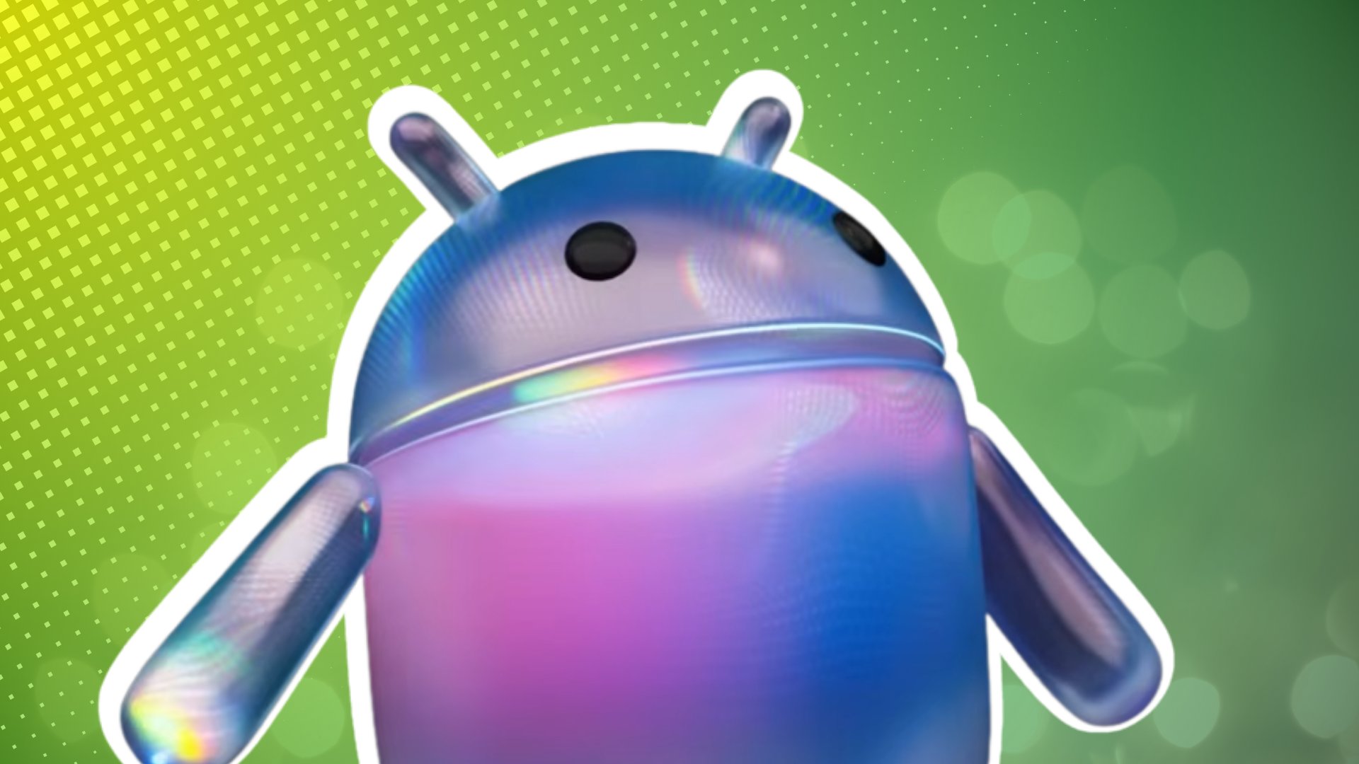 Смартфон Android с интерфейсом Google Gemini