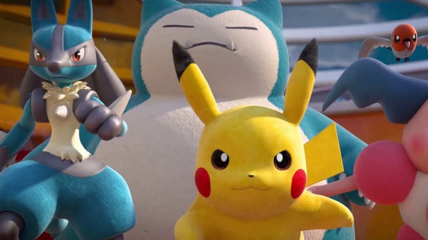 Screenshot aus dem Trailer für Pokémon Unite