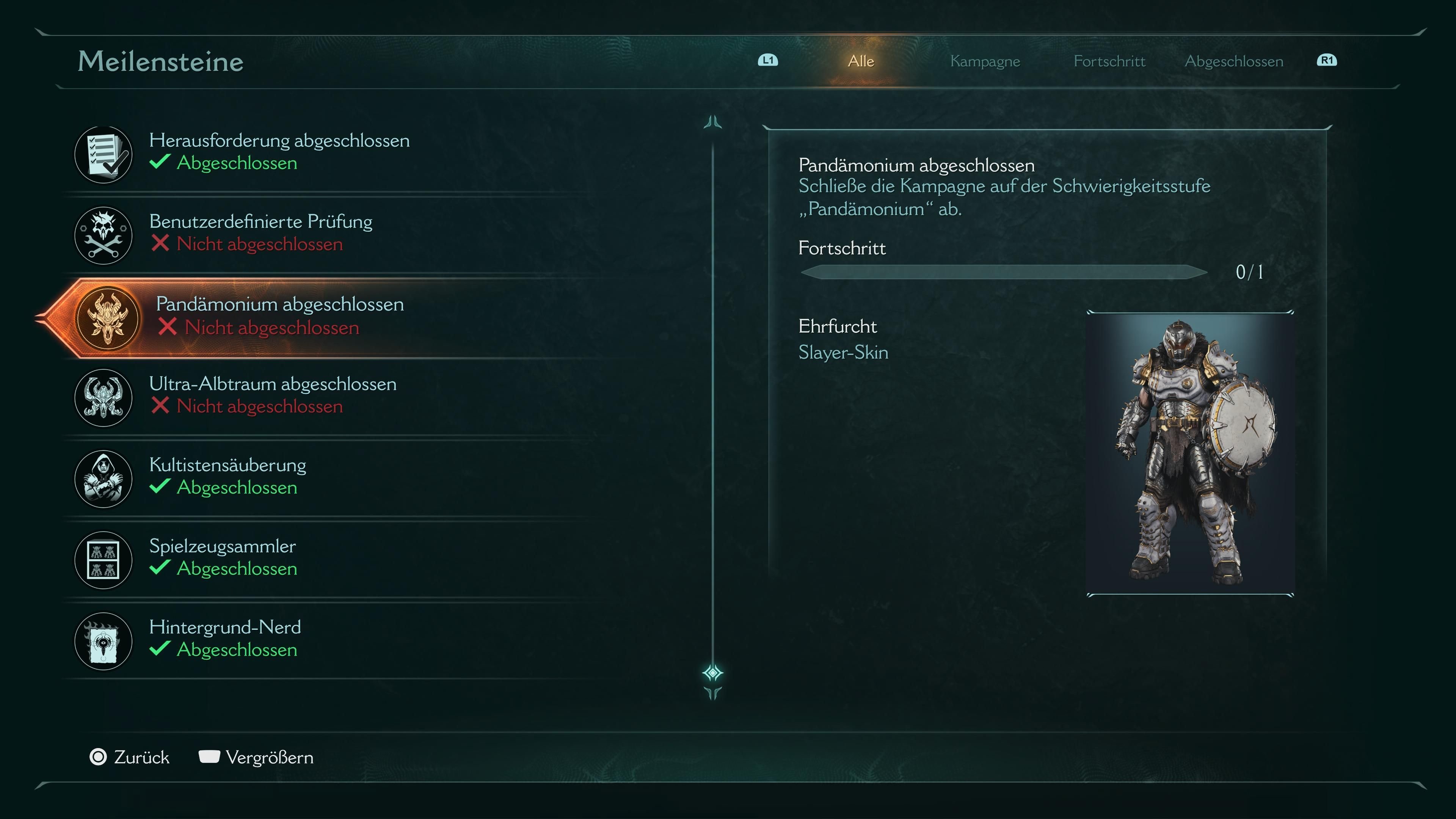 Die Bilder zeigen alle Slayer-Skins.