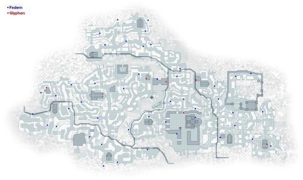 In der letzten Stadt, Venedig, findet ihr noch einmal 46 Federn und 7 Glyphen.