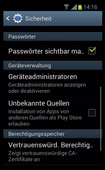 2. Adobe Flash Player auf Android installieren