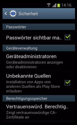 4. Adobe Flash Player auf Android installieren