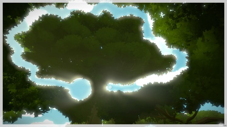 Beim großen Baum auf der Anhöhe des Dschungels seht ihr vom Vorsprung aus diese Lösung im Himmel.
