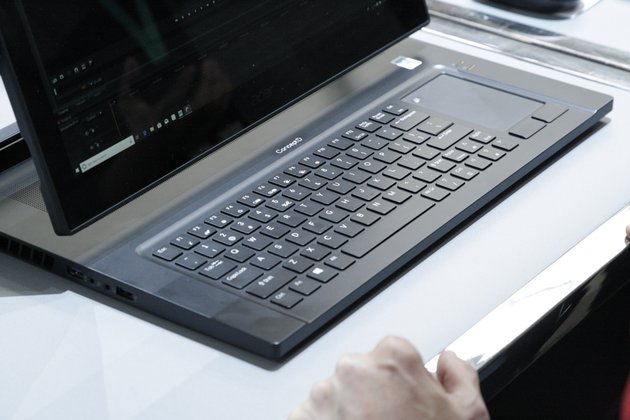Tastatur des ConceptD 9